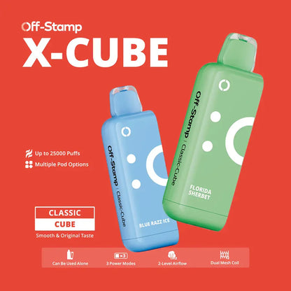 Off-Stamp X-CUBE Classic 25K Disposable Pod (Requires Kit For Use)