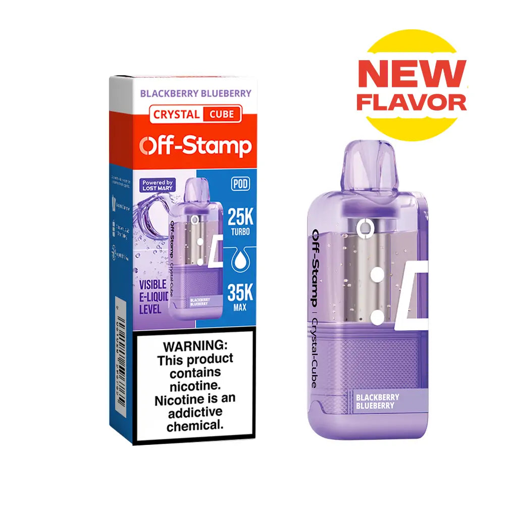 Off-Stamp X Cube Crystal Cube 35K Disposable Pod (Requires Kit For Use)