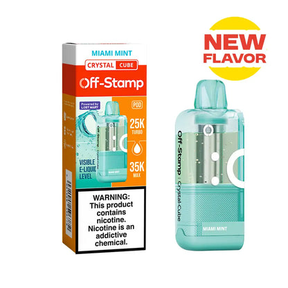 Off-Stamp X Cube Crystal Cube 35K Disposable Pod (Requires Kit For Use)