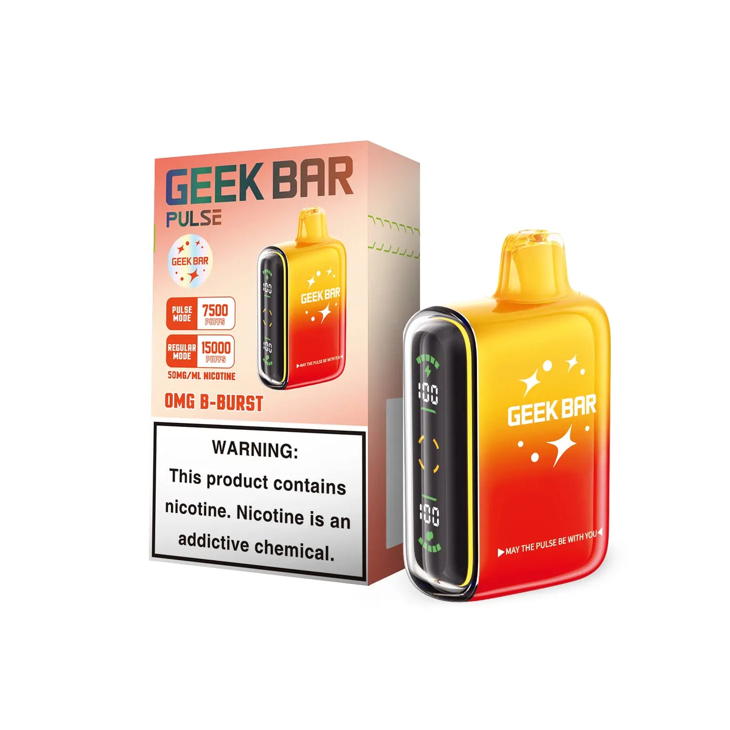 Geek Bar Pulse Disposable Vape 15000 Puffs (Sale)
