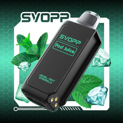 OXBAR Pods Jewel Mint Emerald OXBAR X Pod Juice SVOPP 30K Disposable Pod