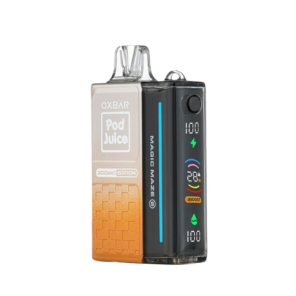 OXBAR X Pod Juice Magic Maze 2.0 30K Zero Nicotine Disposable Vape - Tobacco