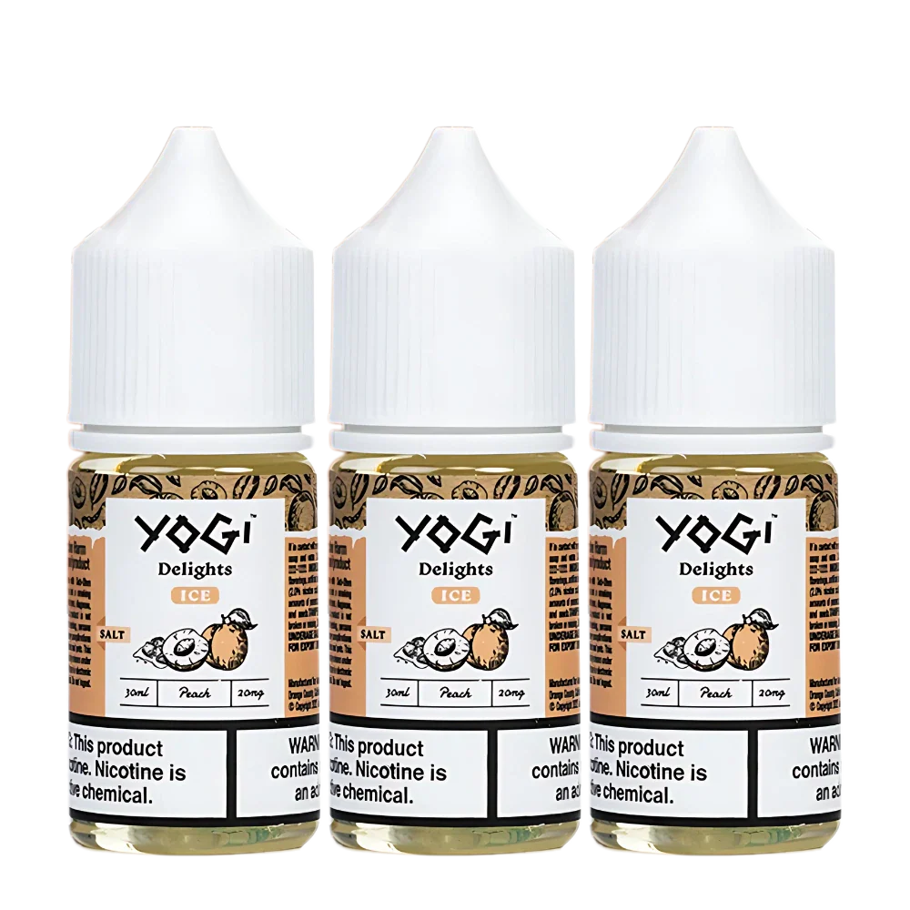 Yogi Delights Peach Ice Synthetic Nicotine Salt 30ml