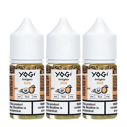 Yogi Delights Peach Ice Synthetic Nicotine Salt 30ml