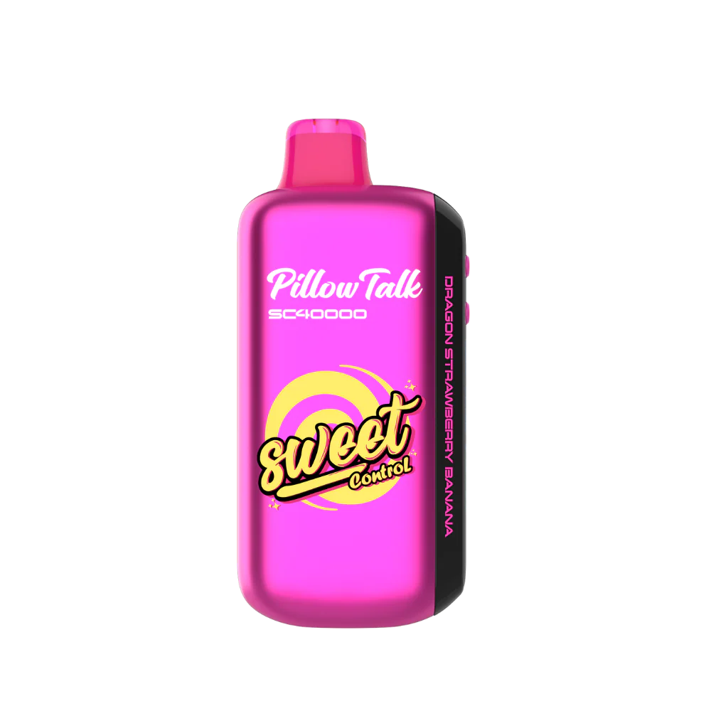 Pillow talk sc40000 disposable vape 40000 puffs dragon strawberry banana