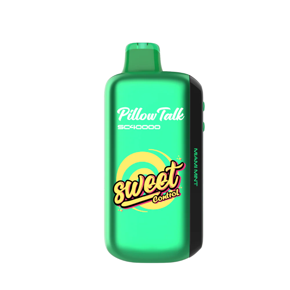 Pillow talk sc40000 disposable vape 40000 puffs miami mint