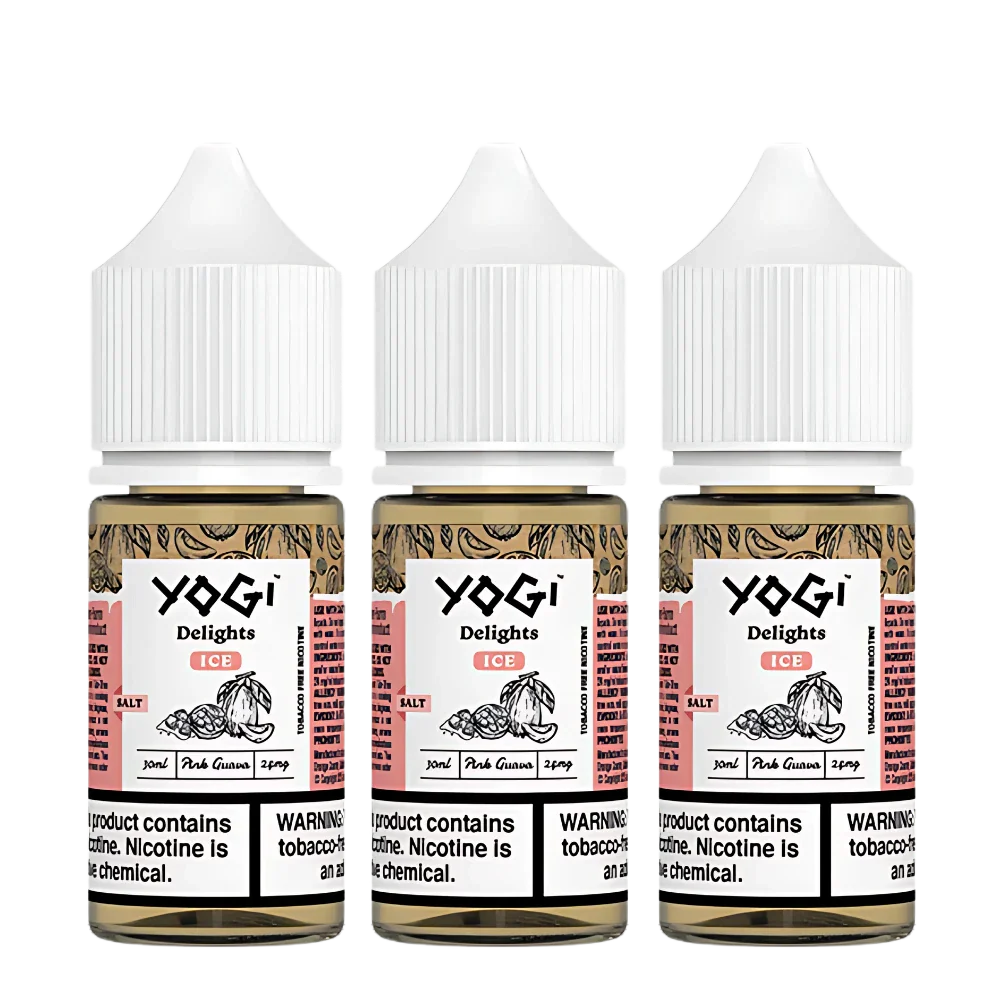 Yogi Delights Pink Guava Ice Synthetic Nicotine Salt 30ml