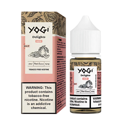 Yogi Delights Pink Guava Ice Synthetic Nicotine Salt 30ml