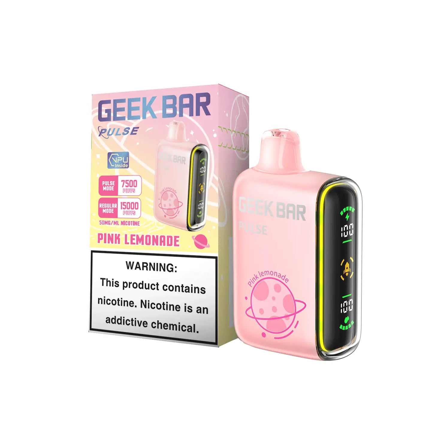Geek Bar Pulse Disposable Vape 15000 Puffs (Sale)
