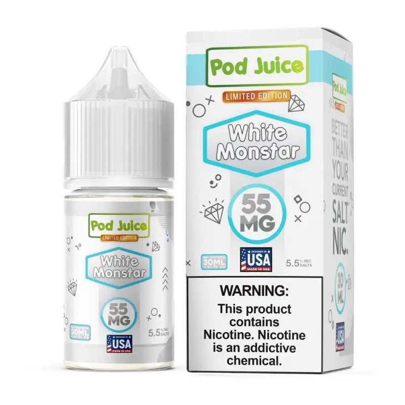 Pod Juice Juice 35MG TF White Monstar  Pod Juice 30ml Vape Juice