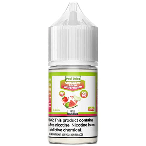 Pod Juice Juice Pod Juice Strawberry Apple Watermelon TF 30ml Nic Salt Vape Juice