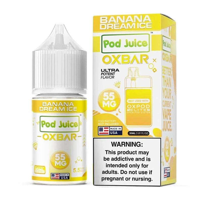 Pod Juice x OXBAR TF Banana Dream Ice 30ml
