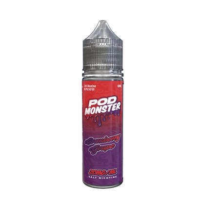 Monster Vape Labs Juice 20MG Pod Monster Salts Cranberry Grape Synthetic Vape Juice 60ml