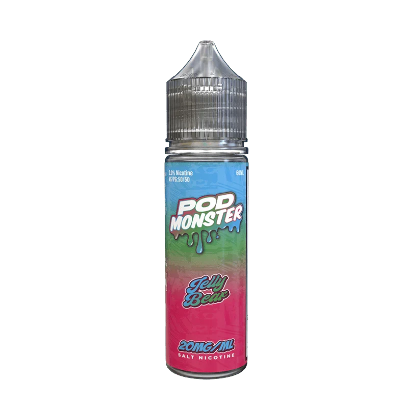 Pod monster salts jelly bear synthetic vape juice 60ml 20mg