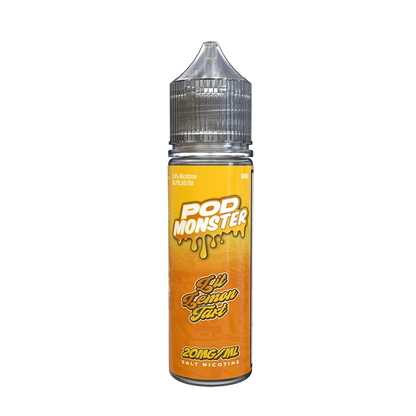 Monster Vape Labs Juice 20MG Pod Monster Salts Lit Lemon Tart Synthetic Vape Juice 60ml