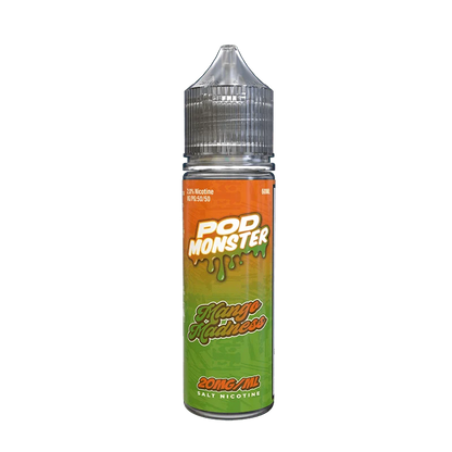 Monster Vape Labs Juice 20MG Pod Monster Salts Mango Madness Synthetic Vape Juice 60ml