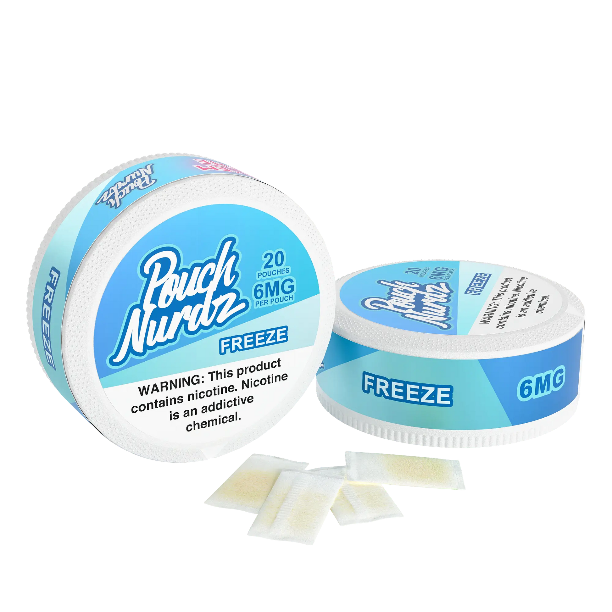 Pouch nurdz nicotine pouches freeze 6mg