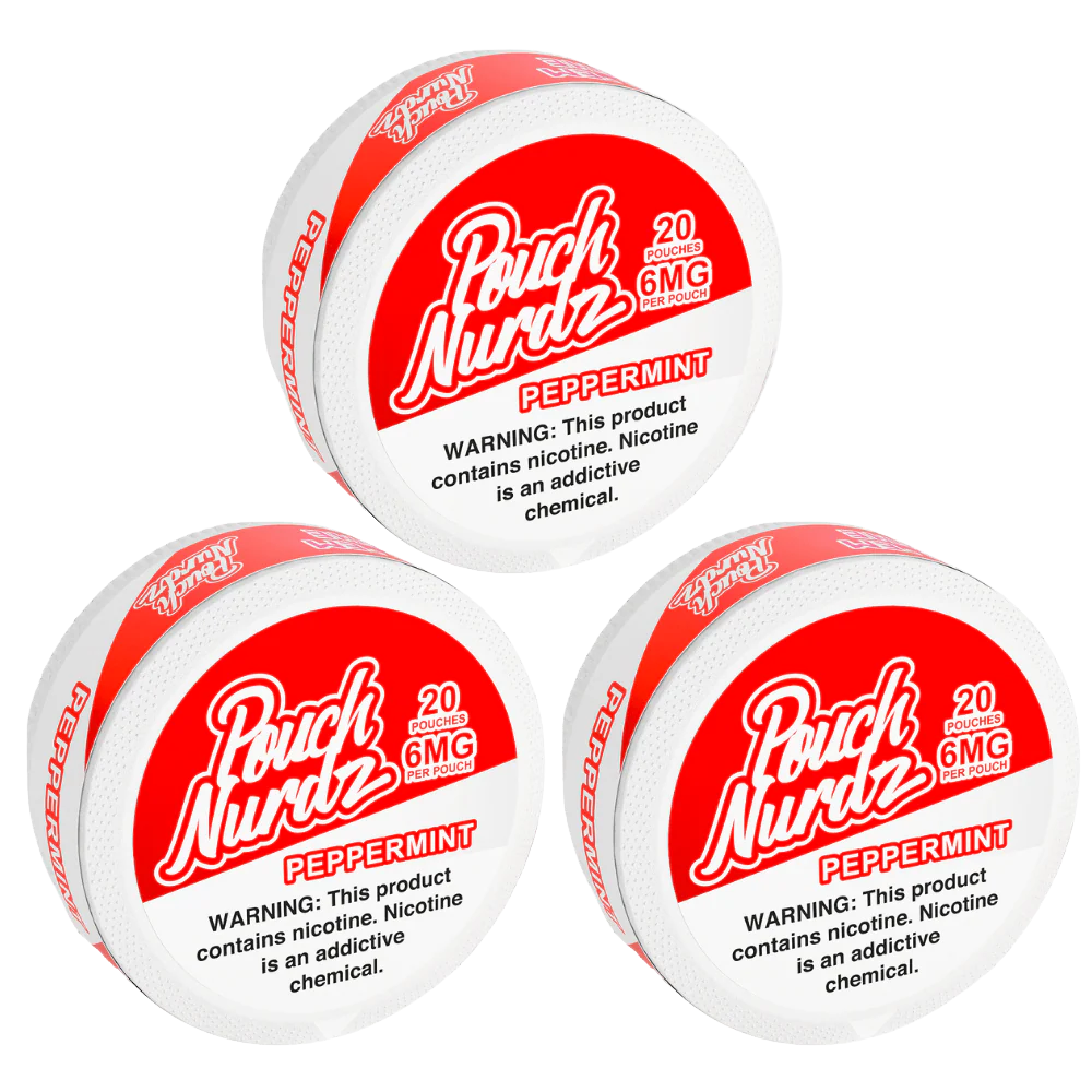 Pouch Nurdz Nicotine Pouches - Peppermint