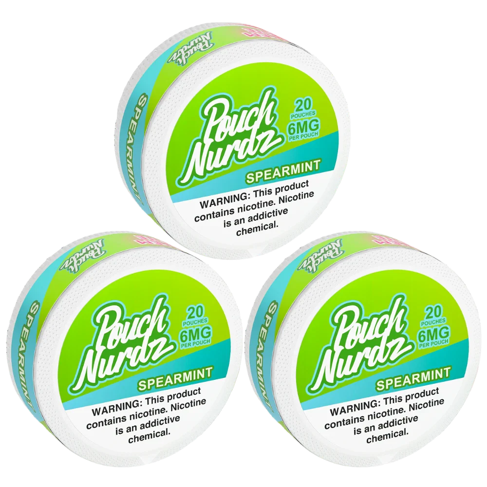 Pouch Nurdz Nicotine Pouches - Spearmint
