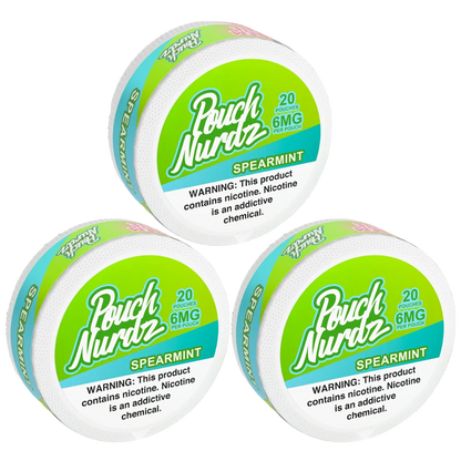 Pouch Nurdz Nicotine Pouches - Spearmint