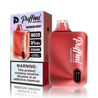Puffmi Disposable Vape Rainbow Drop Puffmi Dura Disposable Vape (5%, 9000 Puffs)