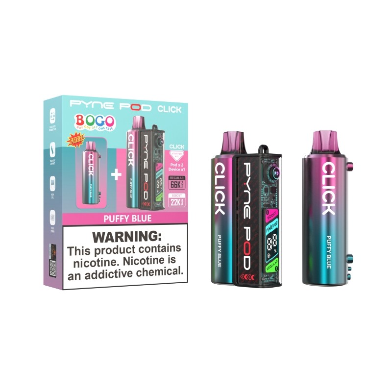 Pyne Pod Click 66K Disposable Vape Kit