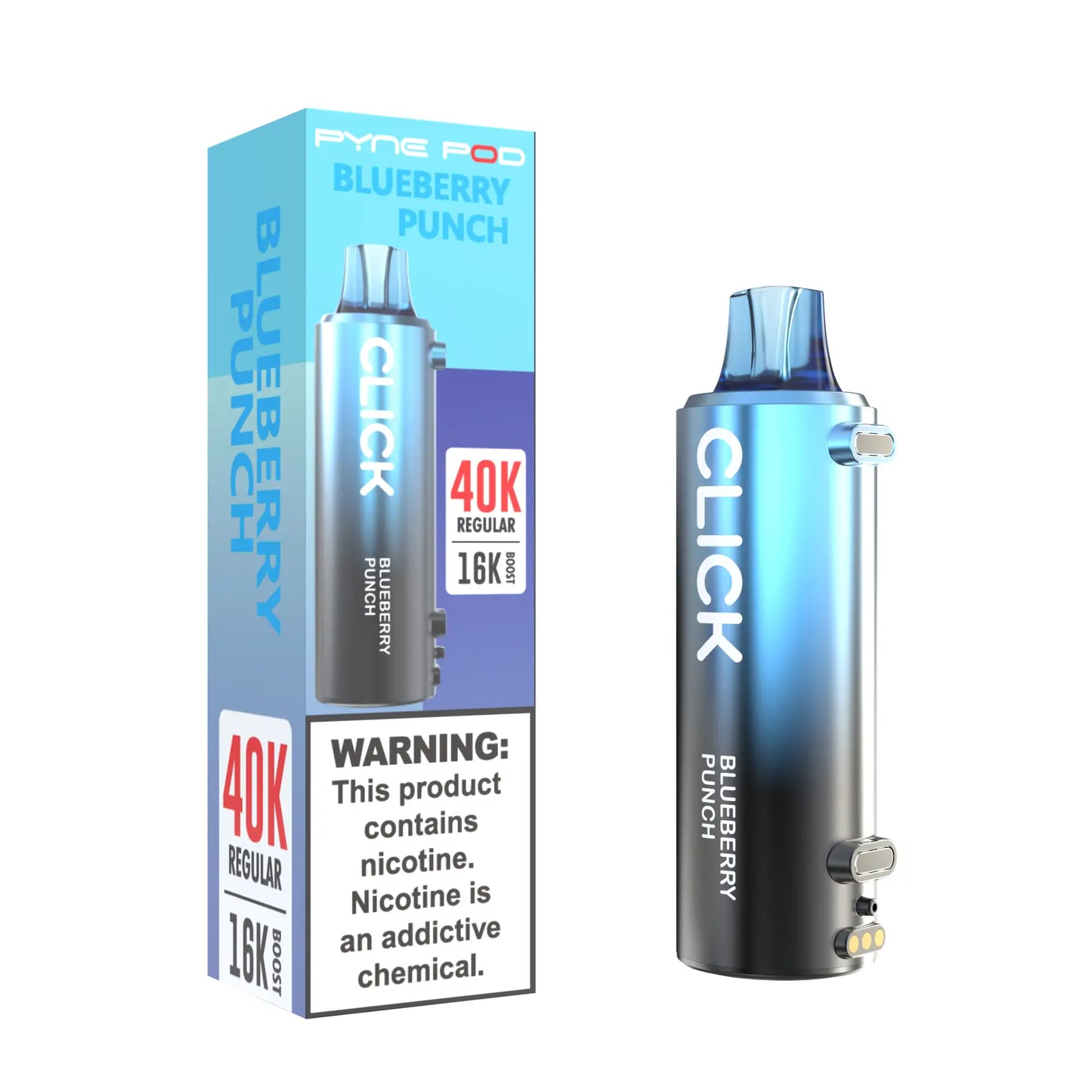 Pyne Pod Click 40K Disposable Vape Pod (Requires Kit For Use)