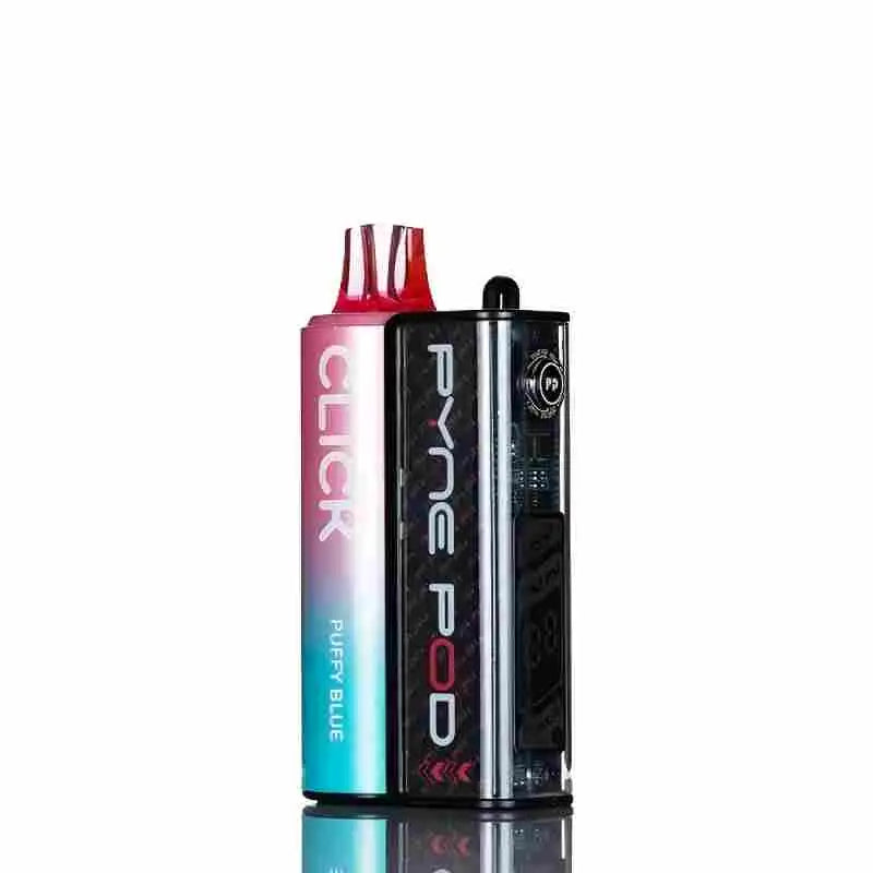Pyne Pod Disposable Vape Puffy Blue Pyne Pod Click 40K Disposable Vape Kit (5%, 40000 Puffs)