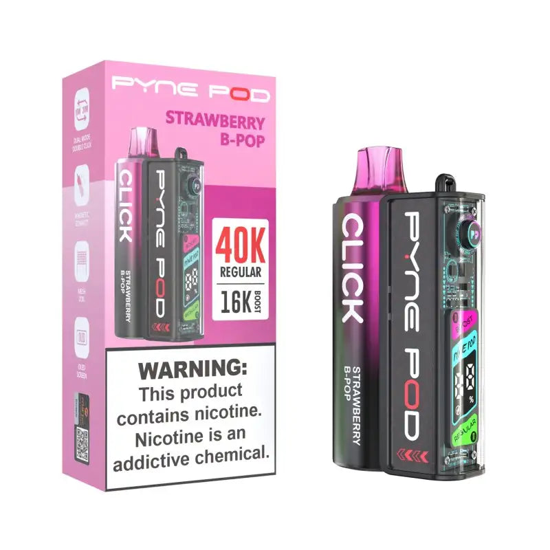 Pyne Pod Disposable Vape Pyne Pod Click 40K Disposable Vape Kit (5%, 40000 Puffs)