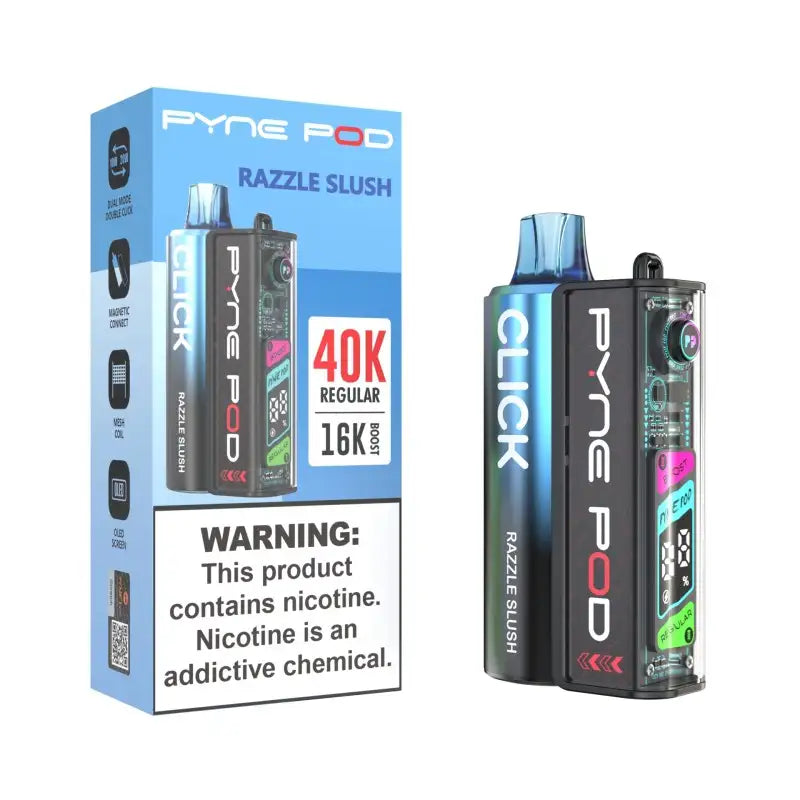 Pyne Pod Disposable Vape Pyne Pod Click 40K Disposable Vape Kit (5%, 40000 Puffs)