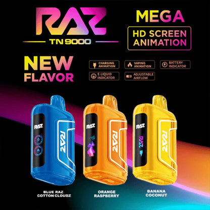 RAZ Disposable Vape RAZ TN9000 Disposable Vape (5%, 9000 Puffs)