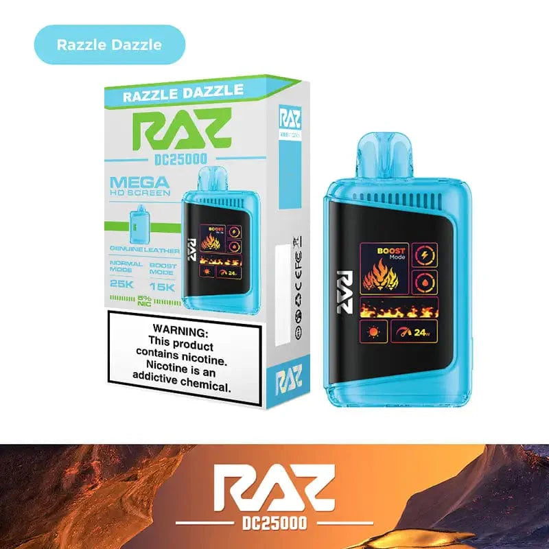 RAZ Disposable Vape Razzle Dazzle RAZ DC25000 Disposable Vape (5%, 25000 Puffs)