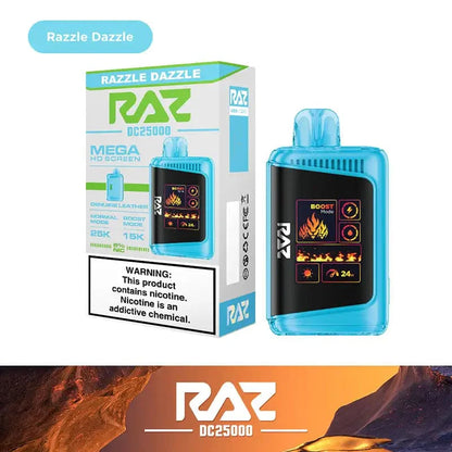 RAZ Disposable Vape Razzle Dazzle RAZ DC25000 Disposable Vape (5%, 25000 Puffs)