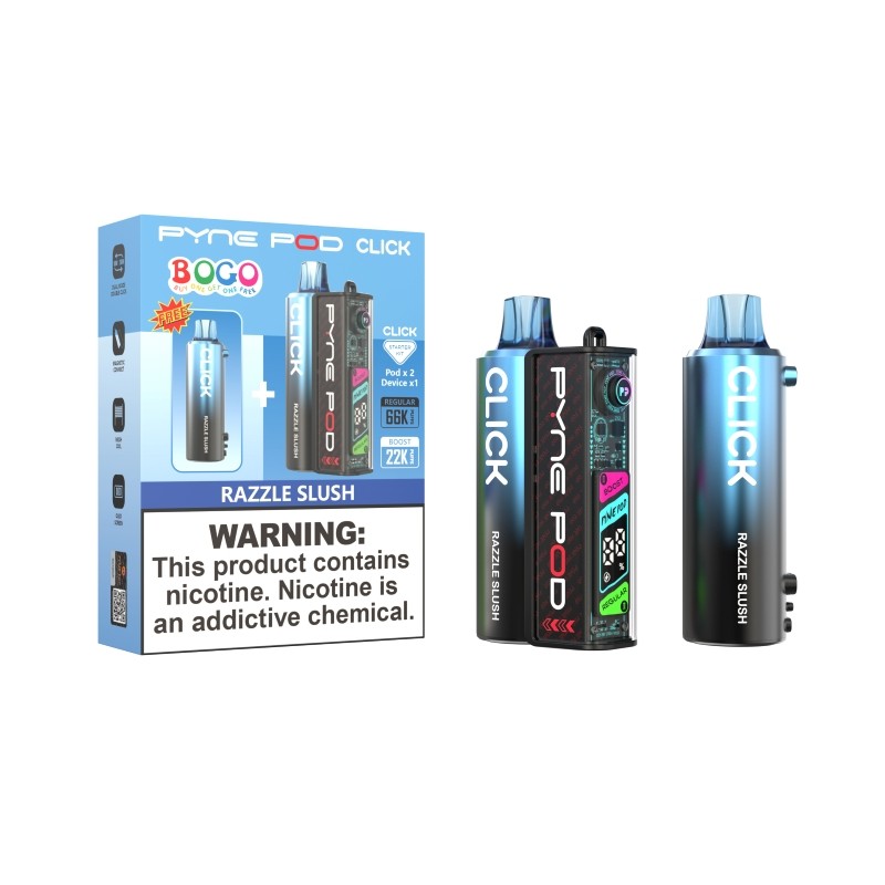 Pyne Pod Click 66K Disposable Vape Kit