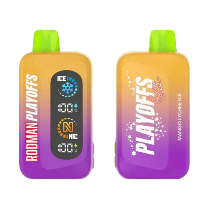 Rodman Disposable Vape Mango Lychee Ice Rodman  Playoffs 50K Ice-Nic Control Disposable Vape (5%, 50000 Puffs)