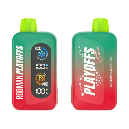 Rodman Disposable Vape Watermelon Apple Rodman  Playoffs 50K Ice-Nic Control Disposable Vape (5%, 50000 Puffs)
