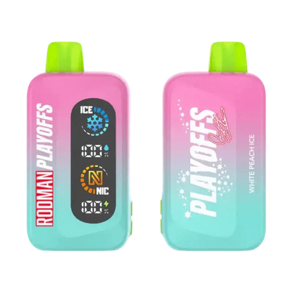 Rodman Disposable Vape White Peach Ice Rodman  Playoffs 50K Ice-Nic Control Disposable Vape (5%, 50000 Puffs)