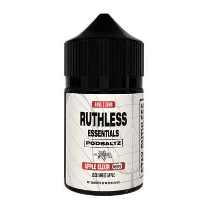 Ruthless Juice 35mg Ruthless Essentials Nicotine Alternative Apple Elixir on Ice 60ml