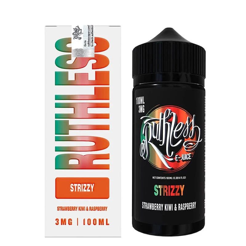 Ruthless Juice 3mg Ruthless Nicotine Alternative Strizzy 100ml