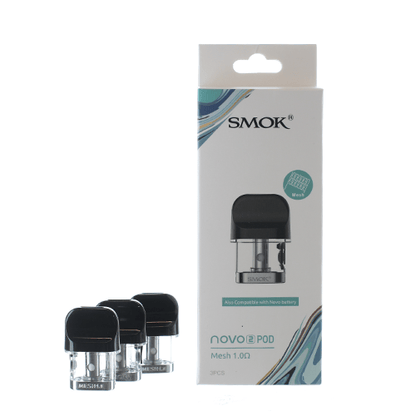 SMOK Pods 1.0ohm Mesh Coil SMOK Novo 2 Replacement Pods (Pack of 3)