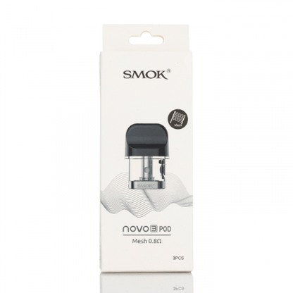 SMOK Pods Mesh 0.8ohm Novo 3 Pods (3pcs) - Smok
