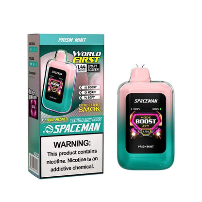 SMOK Spaceman Nebula 25K Plus Disposable Vape Prism Mint Flavor