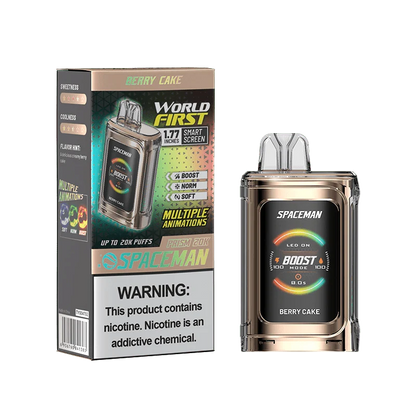 SMOK Spaceman Prism 20K Disposable Vape  Berry Cake Flavor