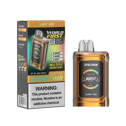 SMOK Spaceman Prism 20K Disposable Vape Candy Trio Flavor