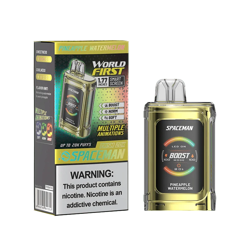 SMOK Spaceman Prism 20K Disposable Vape Pineapple Watermelon Flavor