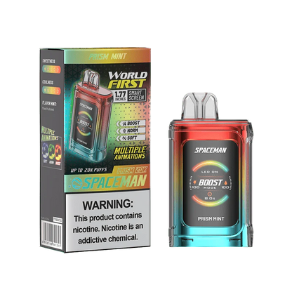 SMOK Spaceman Prism 20K Disposable Vape Prism Mint Flavor