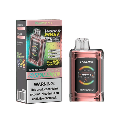 SMOK Spaceman Prism 20K Disposable Vape Rainbow Belt Flavor