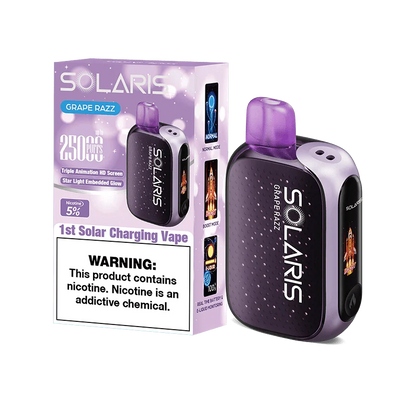 Solaris Disposable Vape Solaris 25K Disposable Vape (5%, 25000 Puffs)