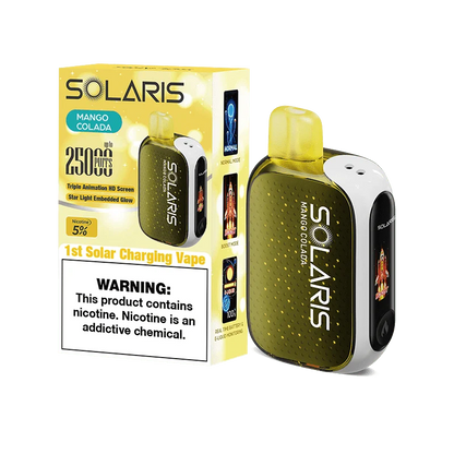 Solaris Disposable Vape Solaris 25K Disposable Vape (5%, 25000 Puffs)