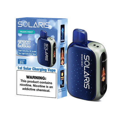 Solaris Disposable Vape Solaris 25K Disposable Vape (5%, 25000 Puffs)